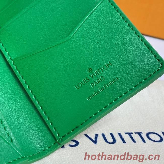 Louis Vuitton POCKET ORGANIZER M81540 green