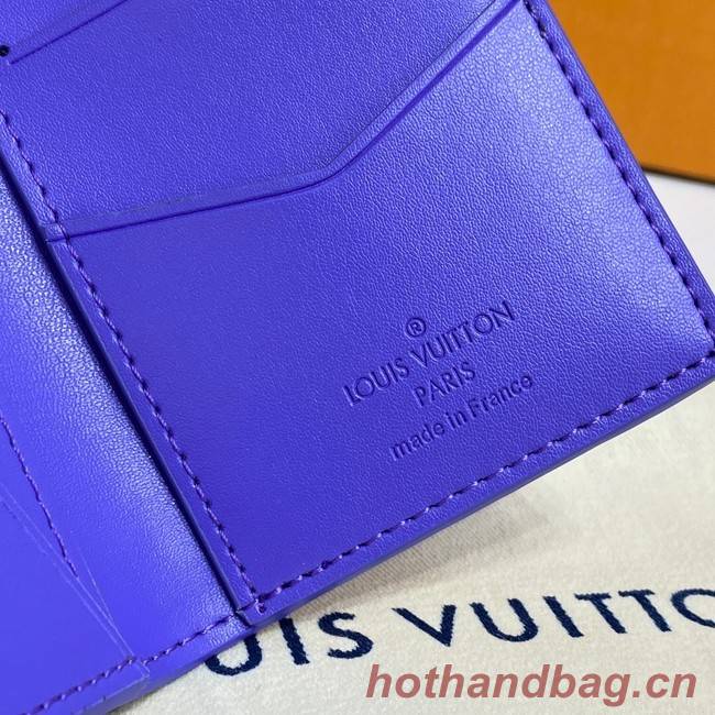 Louis Vuitton POCKET ORGANIZER M81541 Purple