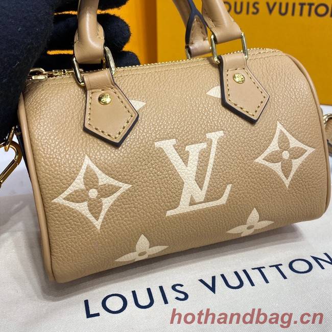 Louis Vuitton NANO SPEEDY M81457 Arizona Beige