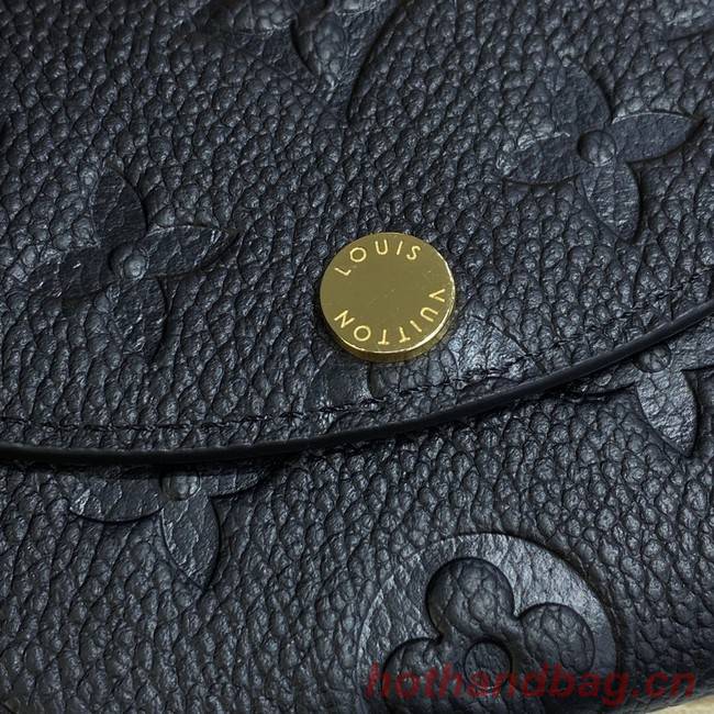 Louis Vuitton ROSALIE COIN PURSE M81520 black