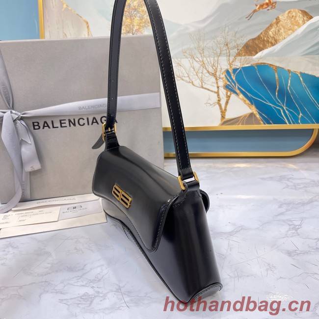 Balenciaga HOURGLASS SMALL TOP HANDLE BAG 6008 black