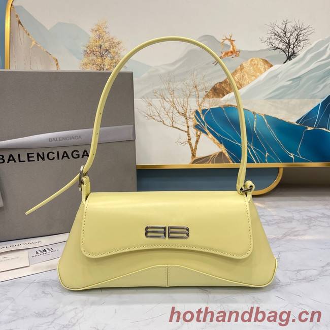 Balenciaga HOURGLASS SMALL TOP HANDLE BAG 6008 yellow