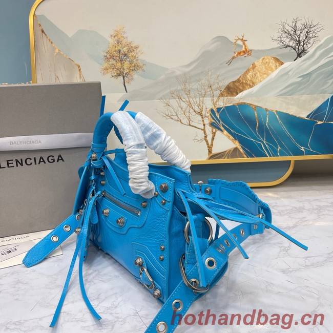 Balenciaga NEO CAGOLE XS HANDBAG 05812 blue