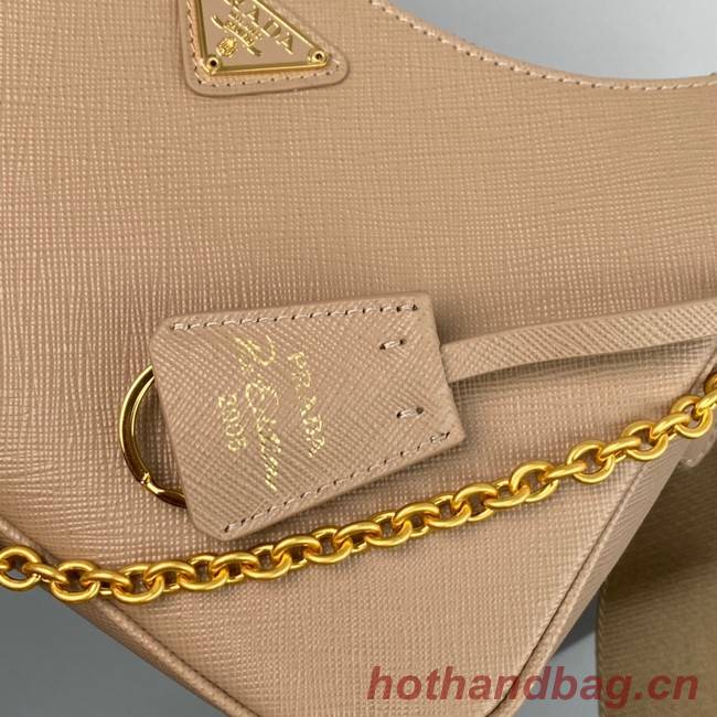 Prada Re-Edition 2005 Saffiano shoulder bag 1BH204 Biscuits