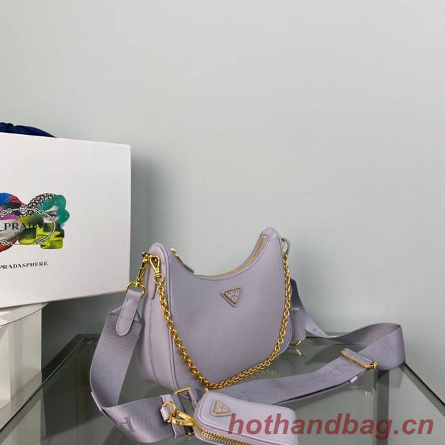 Prada Re-Edition 2005 Saffiano shoulder bag 1BH204 Lavender