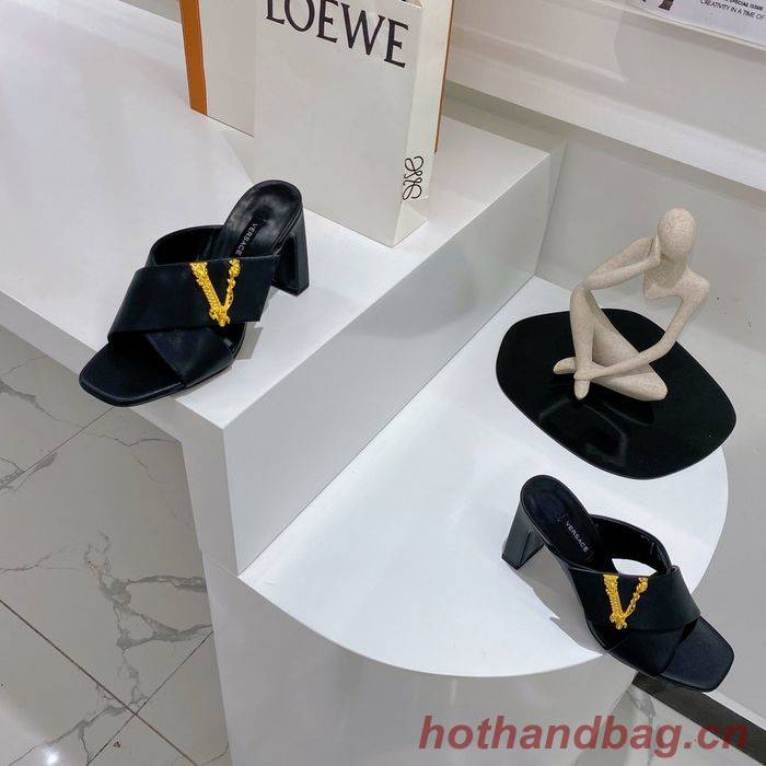Versace Shoes VES00249 Heel 7.5CM