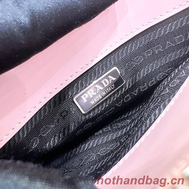 Prada Re-Edition 1995 brushed-leather small shoulder bag 1BA357 pink