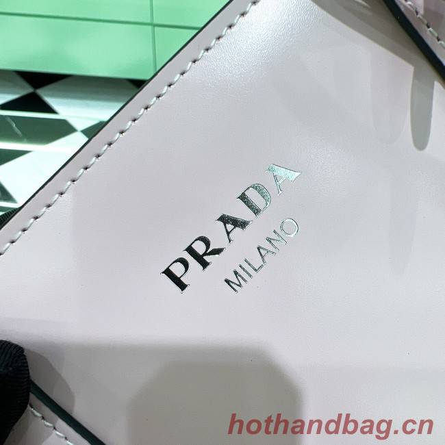 Prada Re-Edition 1995 brushed-leather small shoulder bag 1BA357 pink