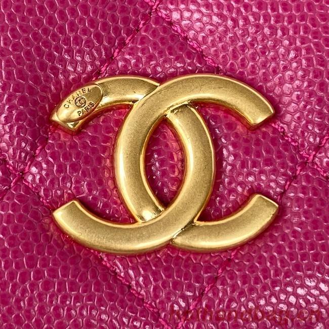CHANEL CLUTCH WITH CHAIN AP2860 Plum