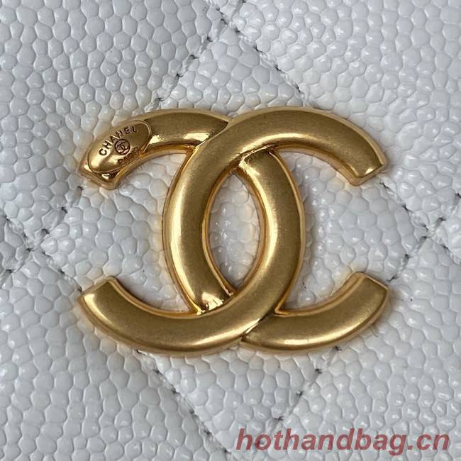 CHANEL CLUTCH WITH CHAIN AP2860 white