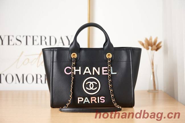 Chanel SMALL SHOPPING BAG AS3257 black