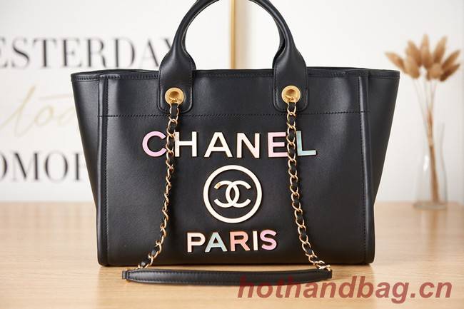 Chanel SMALL SHOPPING BAG AS3257 black