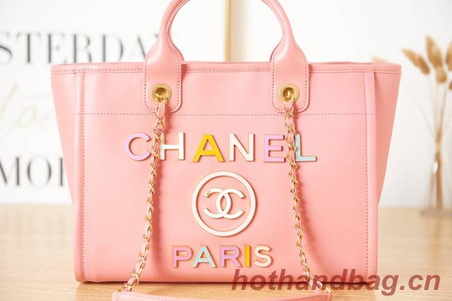 Chanel SMALL SHOPPING BAG AS3257 pink