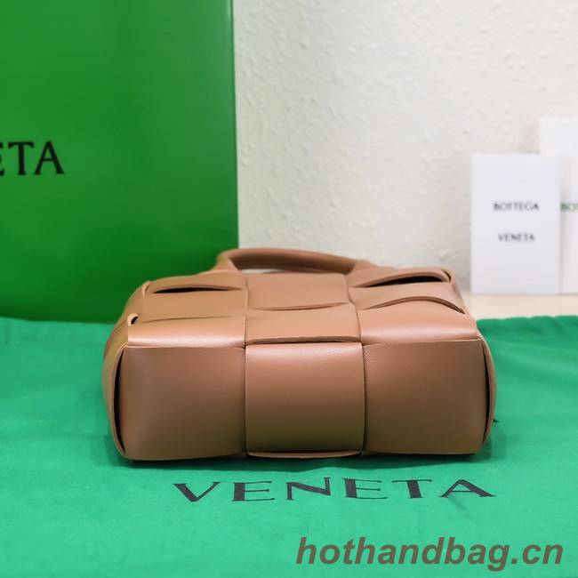 Bottega Veneta Mini Cassette Tote Bag 709341 brown