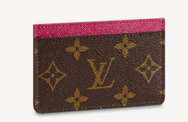 Louis Vuitton CARD HOLDER M60703 Fuchsia Pink