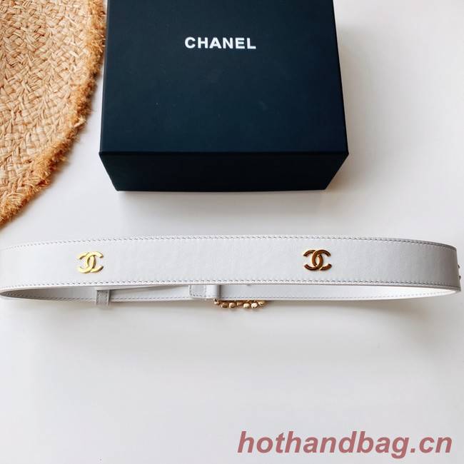 Chanel 30MM Leather Belt CH2586