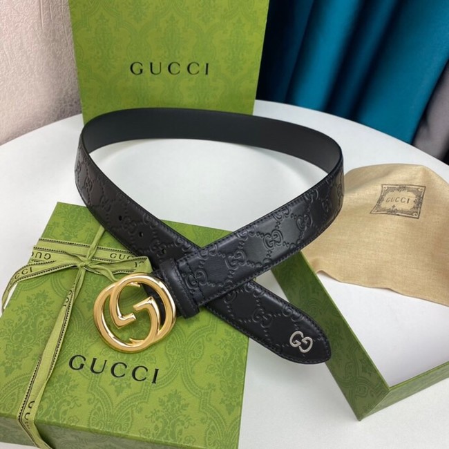 Gucci Signature 40MM leather belt ‎406834