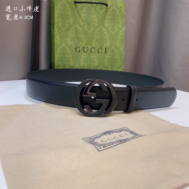 Gucci Signature 40MM leather belt ‎406836