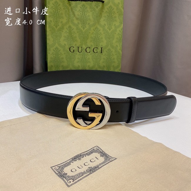 Gucci Signature 40MM leather belt ‎406837