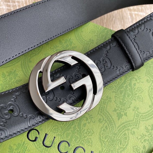 Gucci Signature 40MM leather belt ‎406840