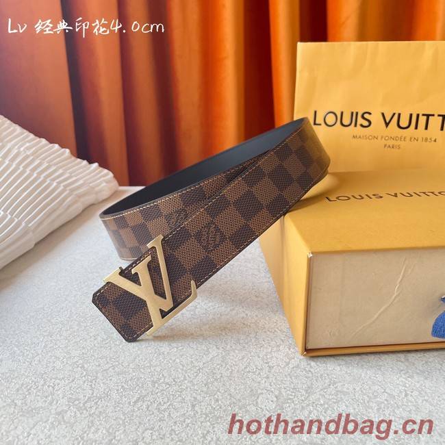 Louis Vuitton calf leather 40MM BELT M0460S