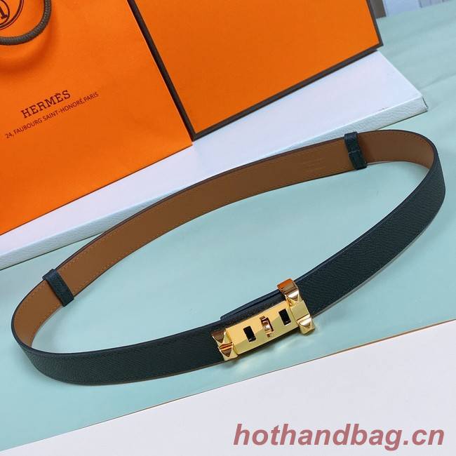 Hermes Leather Belt 24MM 26994