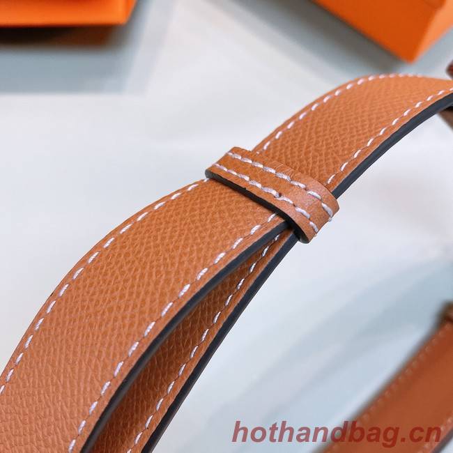Hermes Leather Belt 24MM 26996