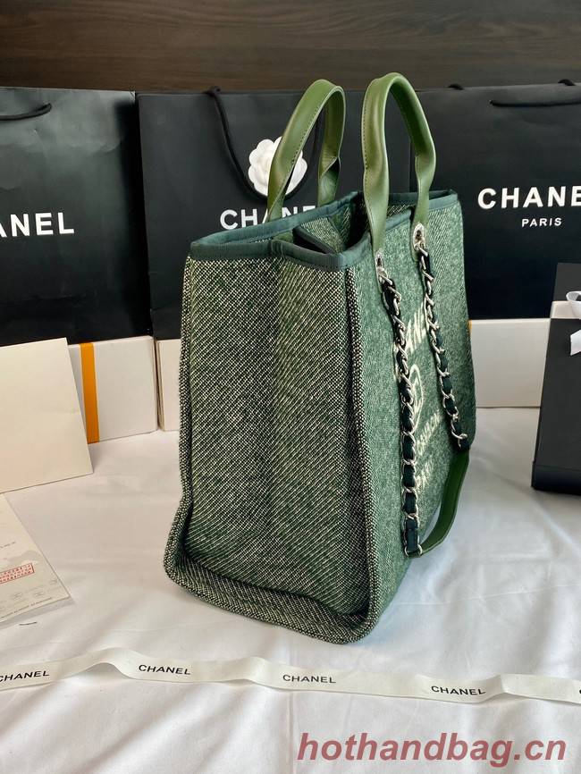 Chanel LARGE SHOPPING BAG A66941 green