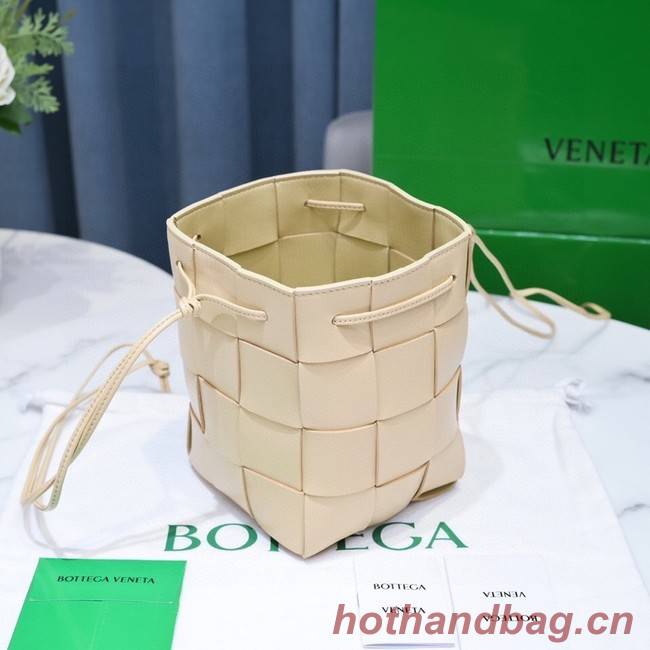 Bottega Veneta Small Cassette Bucket Bag 680218 Porridge