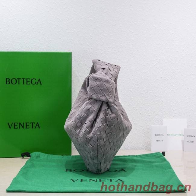 Bottega Veneta intrecciato suede top handle bag 690225 Thunder