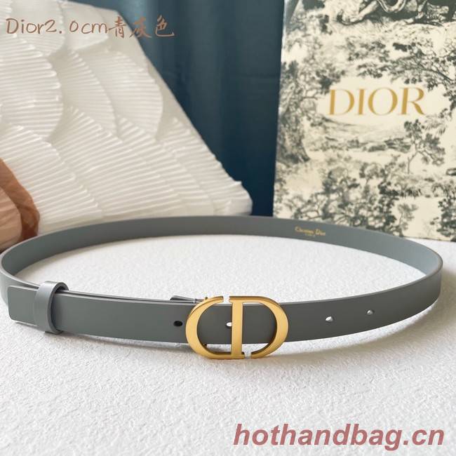 Dior Leather Belt 20MM 2799