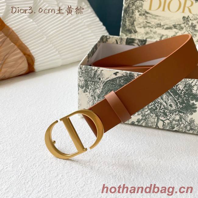 Dior Leather Belt 30MM 2790