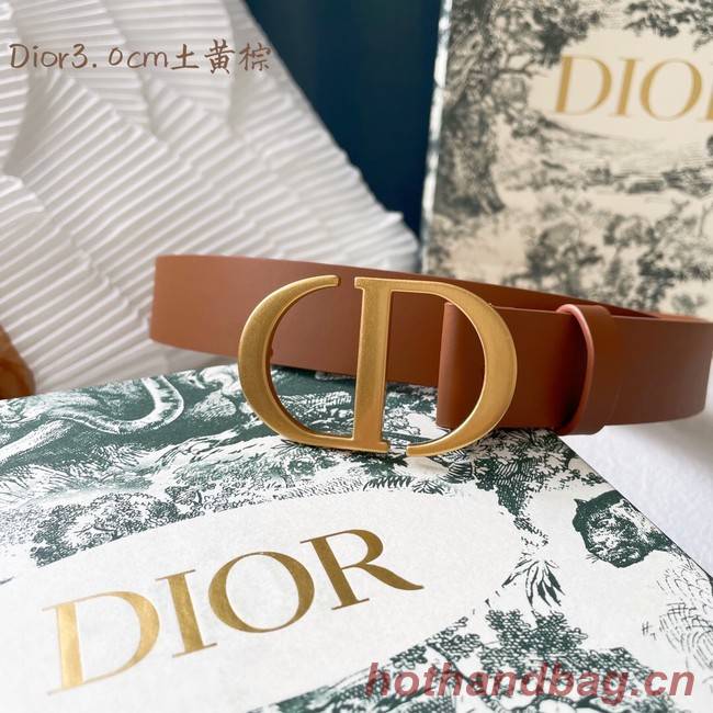 Dior Leather Belt 30MM 2790