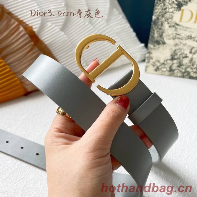 Dior Leather Belt 30MM 2791