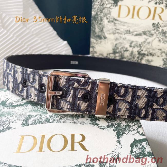 Dior calf leather 35MM BELT 2804