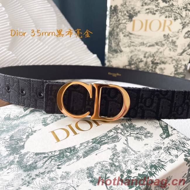 Dior calf leather 35MM BELT 2805