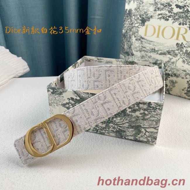 Dior calf leather 35MM BELT 2809