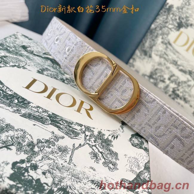 Dior calf leather 35MM BELT 2809