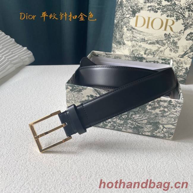 Dior calf leather 35MM BELT 2814
