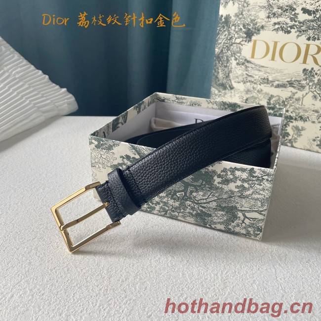 Dior calf leather 35MM BELT 2816