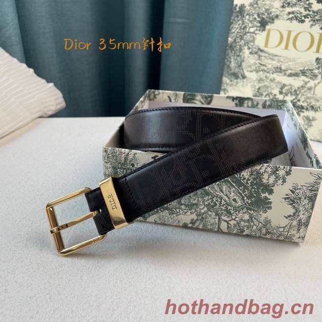 Dior calf leather 35MM BELT M0472S