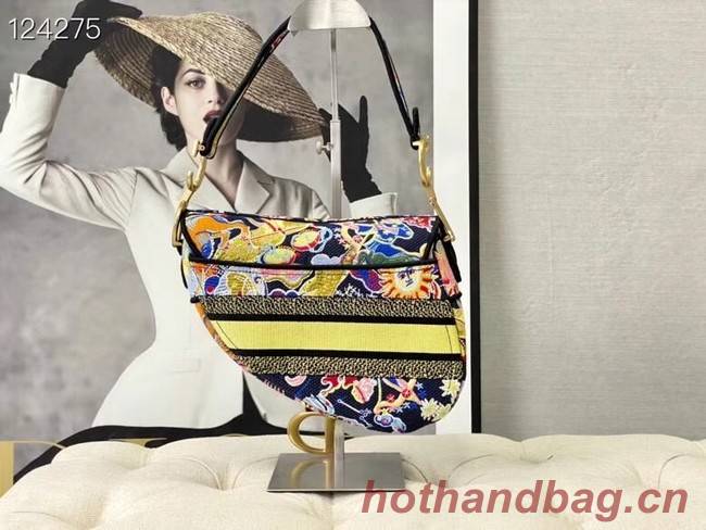 Dior SADDLE BAG Embroidery M0446