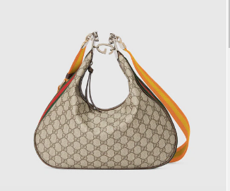 Gucci Attache large shoulder bag 702823 yellow