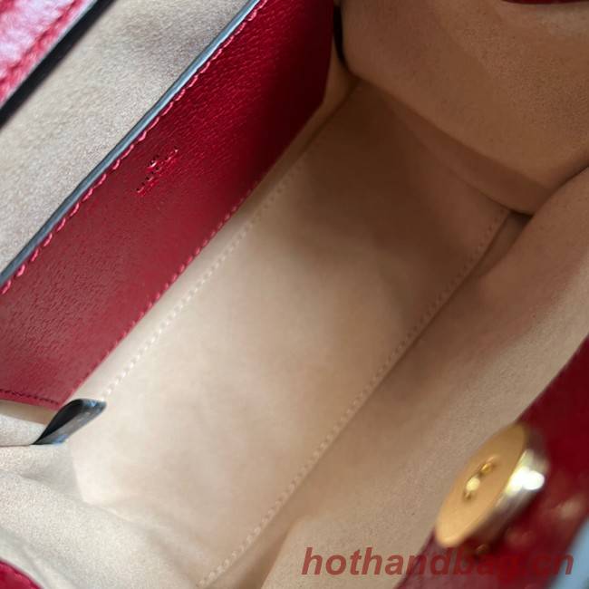 Gucci Diana mini tote bag 702732 red