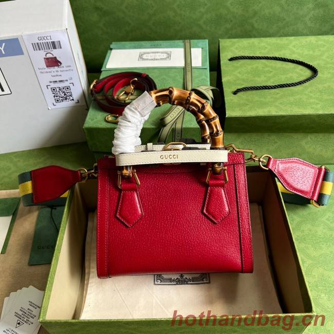 Gucci Diana mini tote bag 702732 red