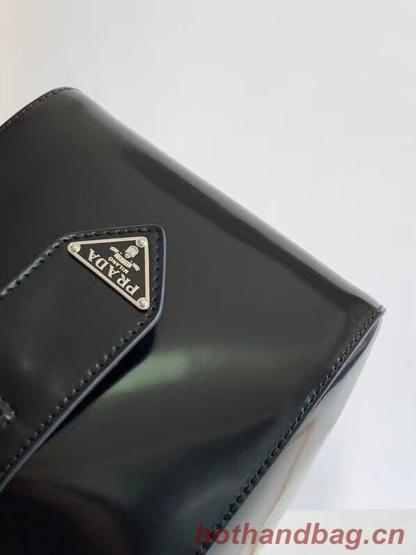 Prada leather tote bag 1BD663A black