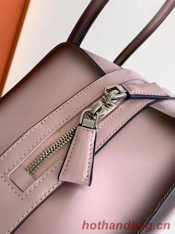 Prada leather tote bag 1BD663A pink