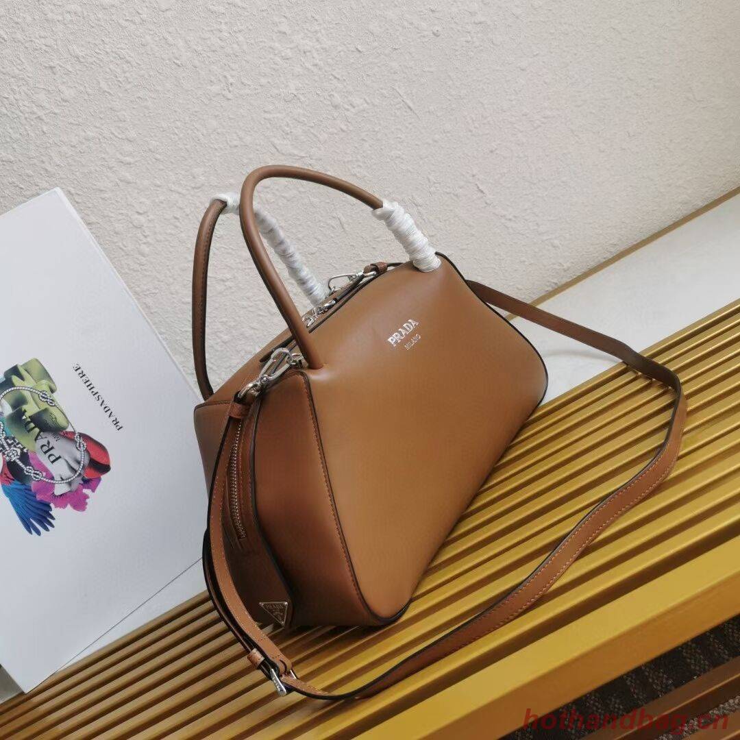 Prada leather Supernova handbag 1BD665 caramel