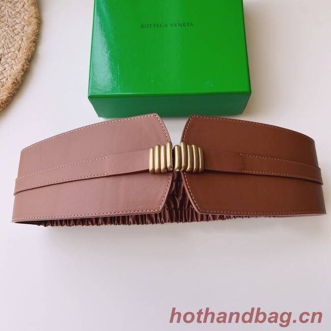 Bottega Veneta Original Leather Belt 5554 Brown