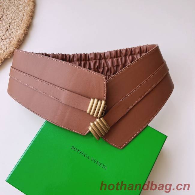Bottega Veneta Original Leather Belt 5554 Brown